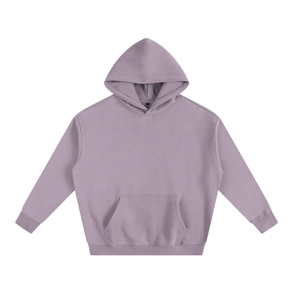 Oversize Fleeced Hoodie - Crown Logo