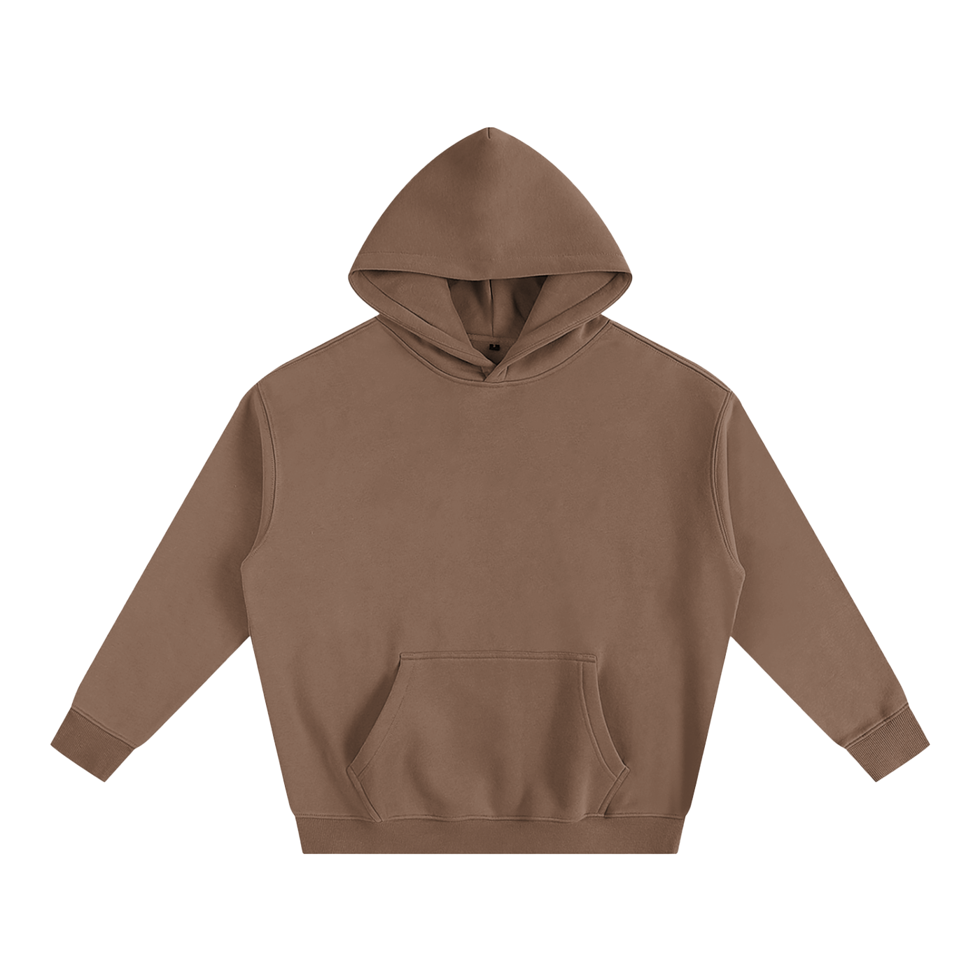 Oversize Fleeced Hoodie - Circle logo
