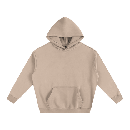 Oversize Fleeced Hoodie - Crown Logo